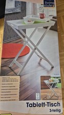 Tablett-Tisch 3-teilig