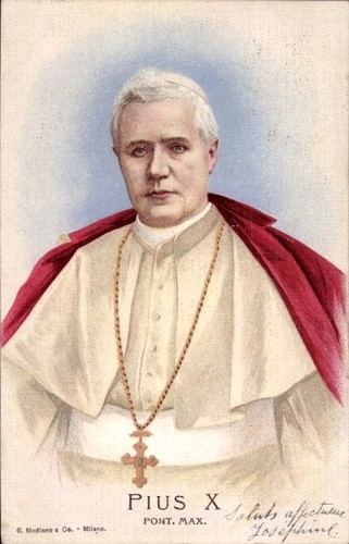 Papst pius giuseppe - ak,