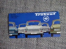VEB Sachsenring Trabant 601 Prospekt Brochure 1969 Deutsch German selten rare