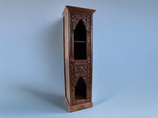 Massivholz orient Hochschrank Regal Schrank Flurschrank  tall cabinet Afghan 23B