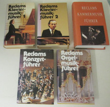5 x Reclams Klaviermusik-