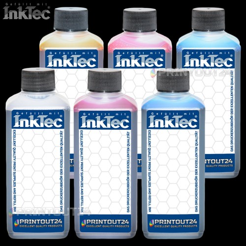 6x100ml inktec dye tinte - 6x100ml, inktec®