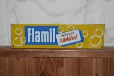 Altes blechschild reklame 50er - blechschild/reklame,