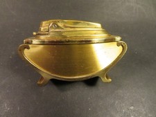 Ronson Varaflame Brass Tischfeuerzeug Table Lighter, Messing 
