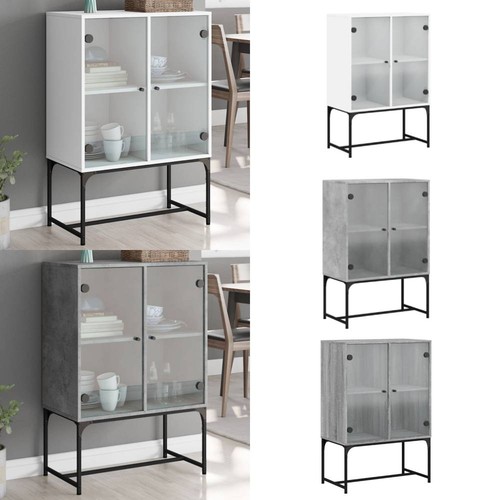 Beistellschrank mit glastüren - beistellschrank,