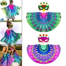 Pfauenkostüm, Umhang mit