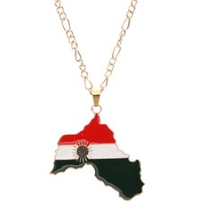  Kurdistan-Anhänger-Halskette