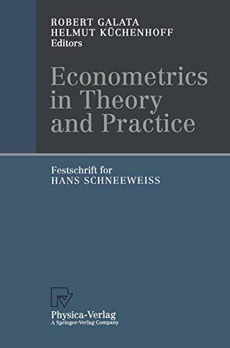 Econometrics theory and - in,
