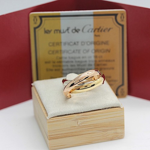 Cartier trinity tricolour 18kt - trinity,