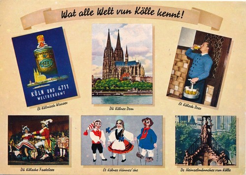 Köln rhein wat alle - ak,