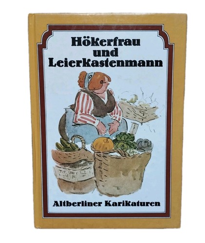 Hökerfrau und leierkastenmann - hökerfrau,