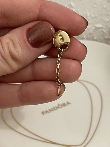 Pandora 585 gold - gold, charm