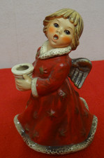 Kerzenhalter Engel Spieluhr von Göbel Figur Sacrart