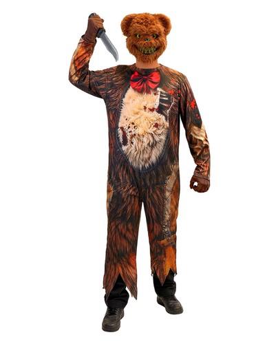 Zombie teddy herren - zombie,