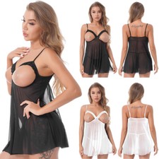 DE Damen Sexy Negligee Offene
