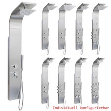 Steinkirch Edelstahl Duschpaneel Duschsäule Dusche individuell konfigurierbar 