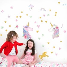 Einhorn Wandaufkleber Kinder