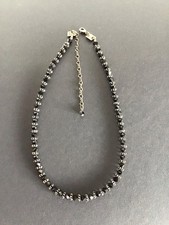 Konplott by Miranda Halskette Collier, Messingfarben, Steine schwarz, neuwertig