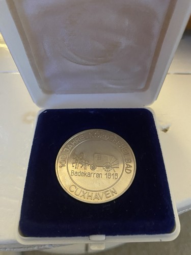 Cuxhaven medaille 160 jahre - cuxhaven,