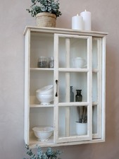 Wandschrank  JO, Vitrine mit