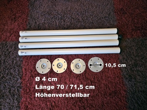 4er set höhenverstellbar - 4er,