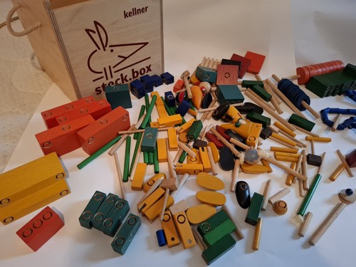 Kellner steckspielzeug holz - kellner,