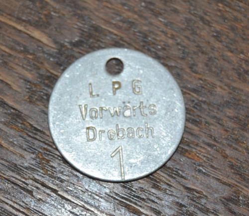 Alte ddr landwirtschafts marke - alte,