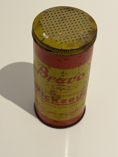 Alte flickzeugdose der - flickzeugdose,