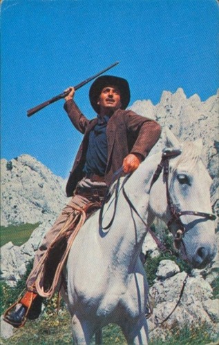 Sammelbild karl may - sammelbild, filmszene