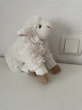 Stofftier Schaf in Weiß