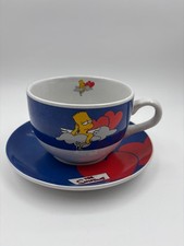 The Simpsons Schüssel mit Henkel „Bart auf Wolken“, große Bowl‑Tasse, Frühstück/
