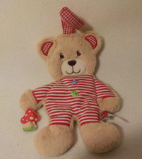 ✿✿ DIE SPIEGELBURG  - Knistertuch - Teddy - BabyGlück Kuscheltuch ✿✿