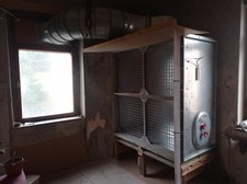 Profi – Lackierkabine, Farbnebelabsauganlage, Spritzwand, Absaugwand