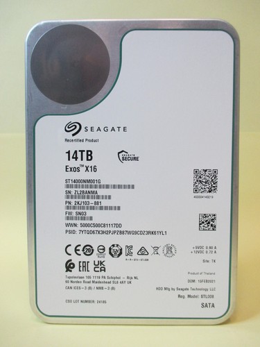 Seagate exos x16 - exos,