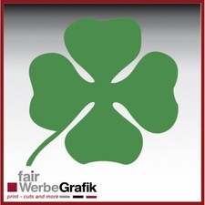 Aufkleber Signet Kleeblatt