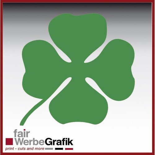 Aufkleber signet kleeblatt - signet,