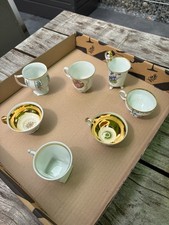 Konvolut SAMMELTASSEN – 7-teiliges Set, antik & edel