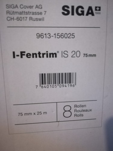 Siga fentrim 25m - is, 20