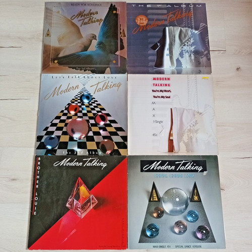 Vinyl schallplatten modern - 6,