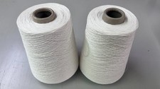 Kone Garn 650g  2X weiss 100%