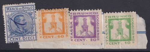 Italien fiskalmarken - italien,