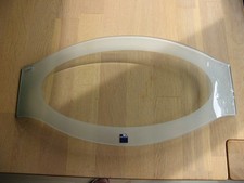 Glas Platte Leonardo Servierplatte Schale Malaga 52 x 27cm Tablett modern Design