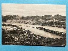 Alte AK Siebengebirge mit Blick auf Insel Nonnenwerth, nicht gelaufen