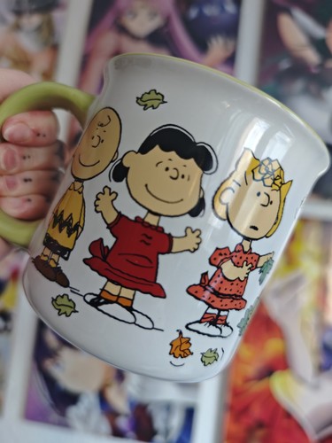Snoopy peanuts tasse herbst - snoopy,
