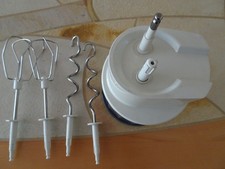 Verkaufe 2 Schneebesen, 2 Knethaken und1 Zerkleinerer für Braun Mixer Typ 4642