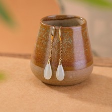 N02 Ohrringe Wassertropfen aus