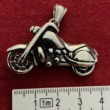 Schmuck Kettenanhänger Motorrad Anhänger aus Edelstahl