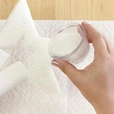 FloraCraft Diamant Staub Klar Glas Glitzer