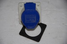 3-pol Steckdose Aufbau mit Dichtung/ Walter NEU  2