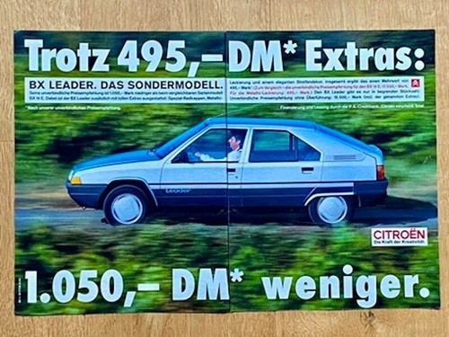 1986 citroen leader - citroen, bx